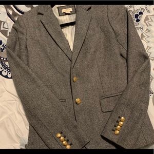 Jcrew wool herringbone blazer